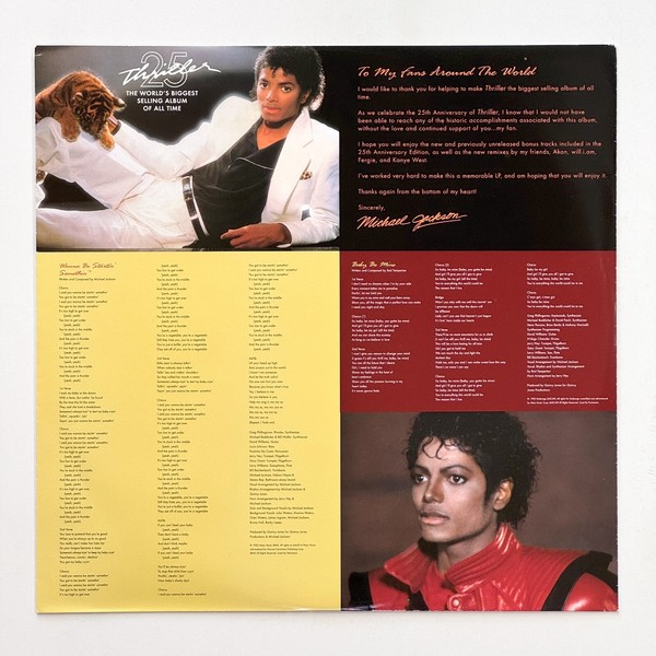 Additional image for album Thriller: 25th Anniversary Edition by Jackson, Michael
