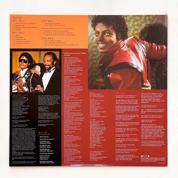 Additional image for album Thriller: 25th Anniversary Edition by Jackson, Michael