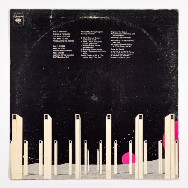 Back cover of Tyranny And Mutation by Blue Oyster Cult