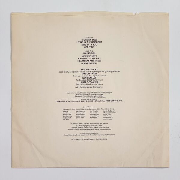 Additional image for album Vertical Smiles by Blackfoot