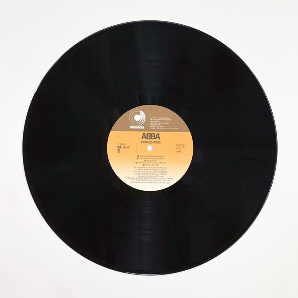 Back of the record Voulez Vous by ABBA