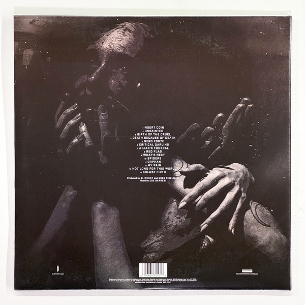 Back cover of We Are Not Your Kind by Slipknot