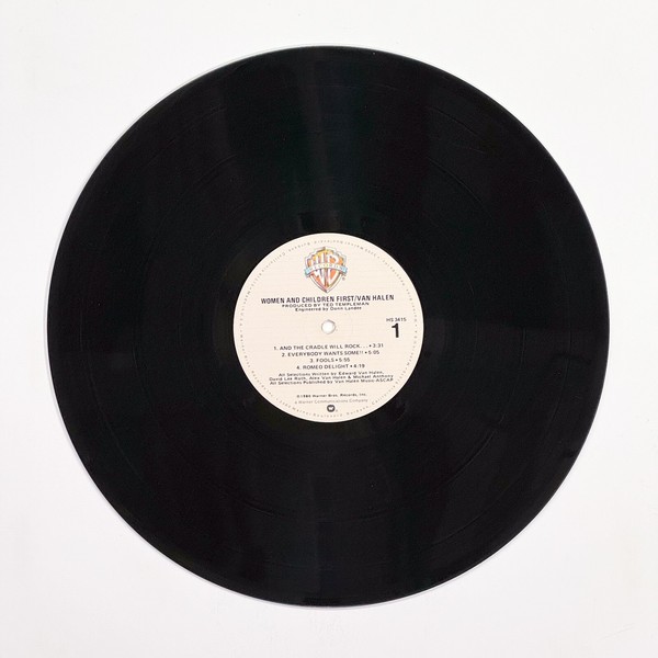Front of the record Women And Children First by Van Halen