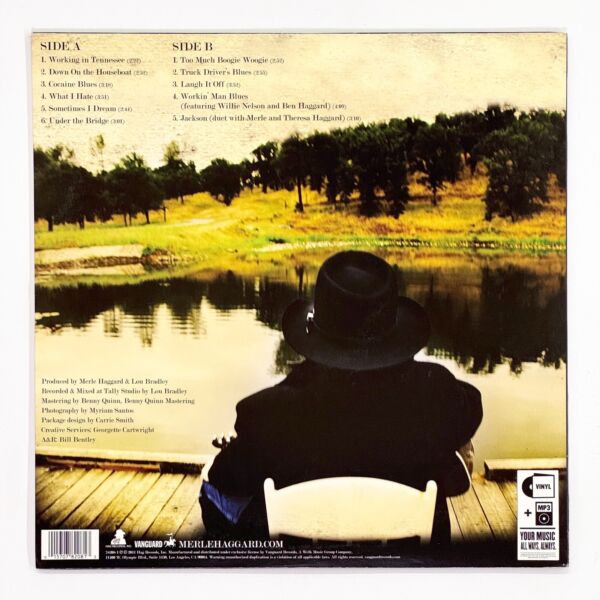 Back cover of Working In Tennessee by Merle Haggard