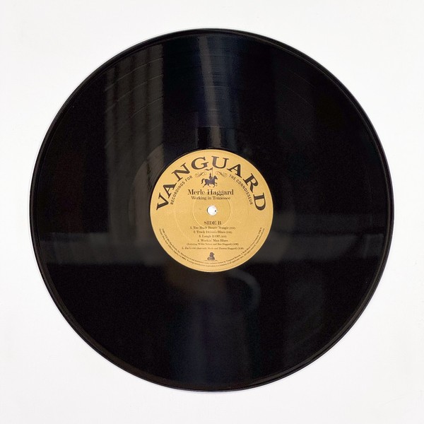 Back of the record Working In Tennessee by Merle Haggard