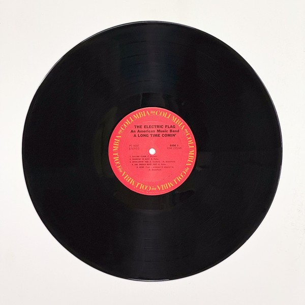 Front of the record A Long Time Comin' by The Electric Flag
