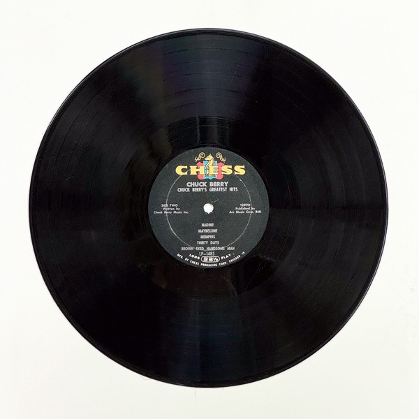 Front of the record Chuck Berry's Greatest Hits by Chuck Berry
