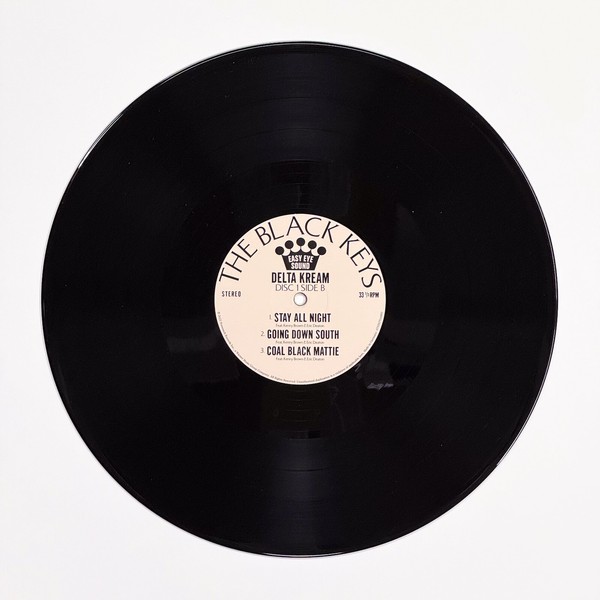 Back of the record Delta Kream by Black Keys