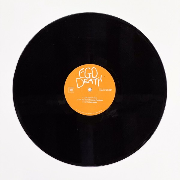 Back of the record EGO Death by Internet