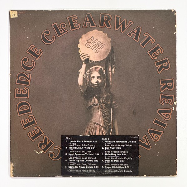 Creedence Clearwater Revival – Mardi Gras Promo Vinyl LP 1972