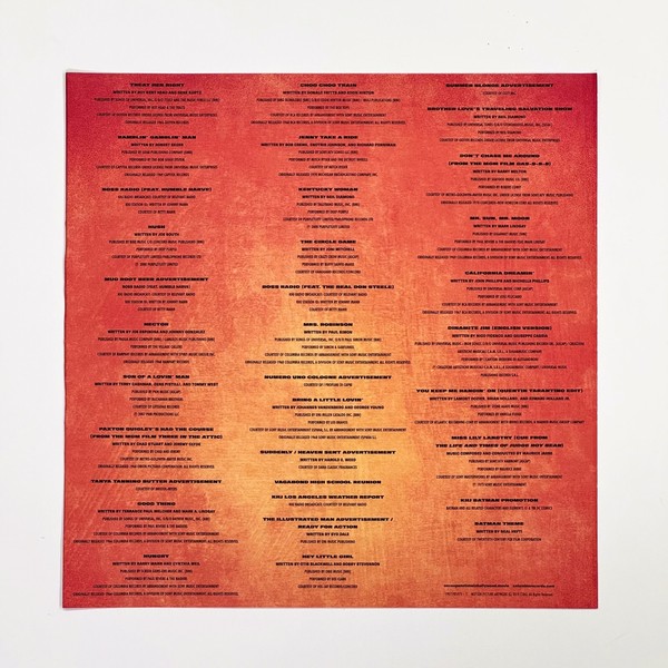Additional image for album Once Upon A Time In Hollywood Soundtrack by Various