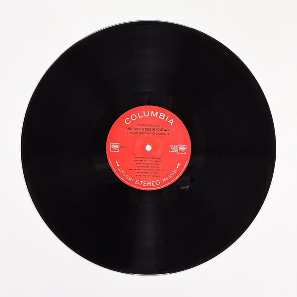 Back of the record Once Upon A Time In Hollywood Soundtrack by Various