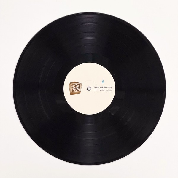 Front of the record Something about Airplanes by Death Cab for Cutie
