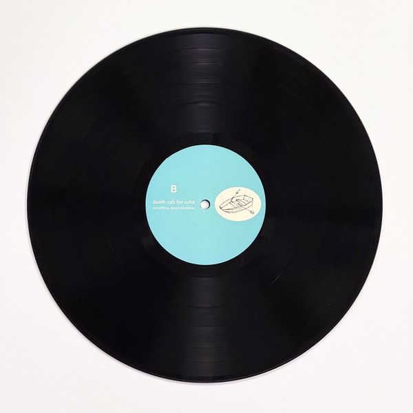 Back of the record Something about Airplanes by Death Cab for Cutie