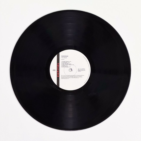 Front of the record The Bends by Radiohead