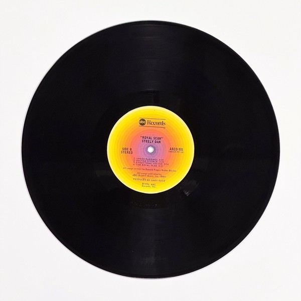 Back of the record The Royal Scam by Steely Dan