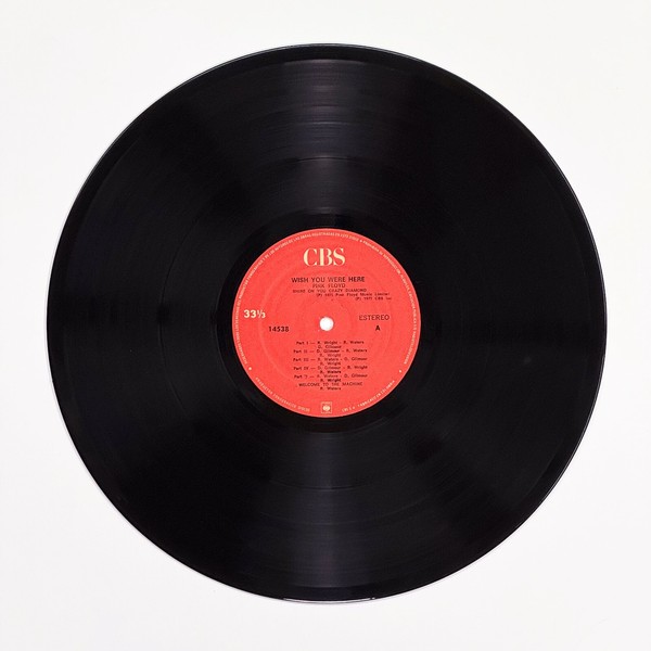 Front of the record Wish You Were Here by Pink Floyd