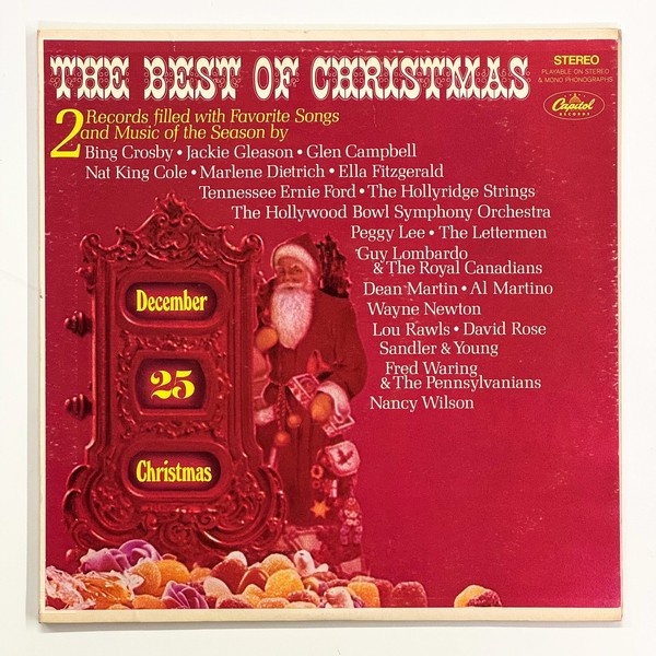 Front cover of The Best Of Christmas by Various