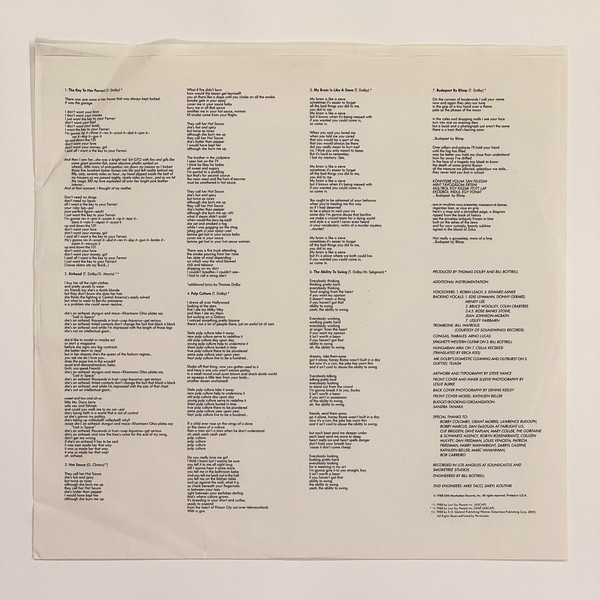 Additional image for album Aliens Ate My Buick by Thomas Dolby