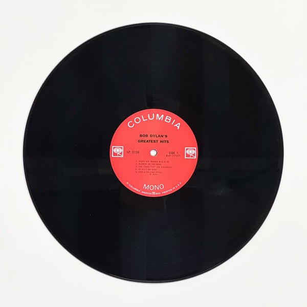 Front of the record Bob Dylan's Greatest Hits by Bob Dylan