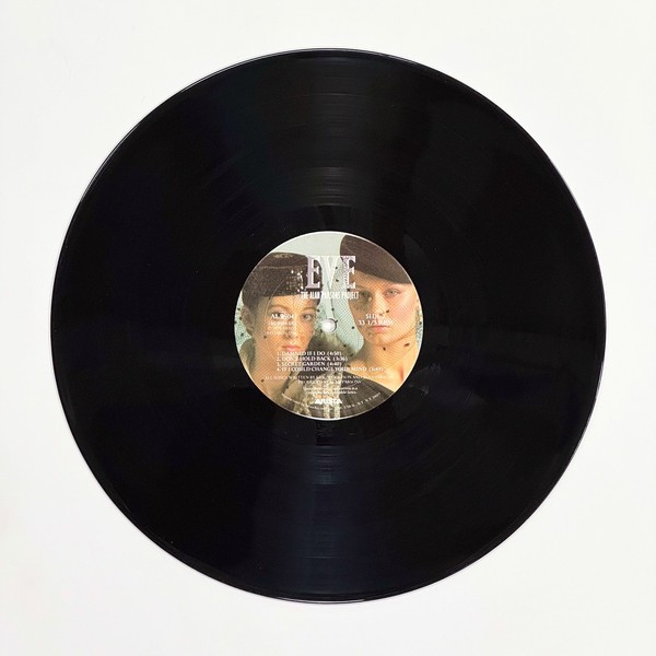 Back of the record Eve by The Alan Parsons Project