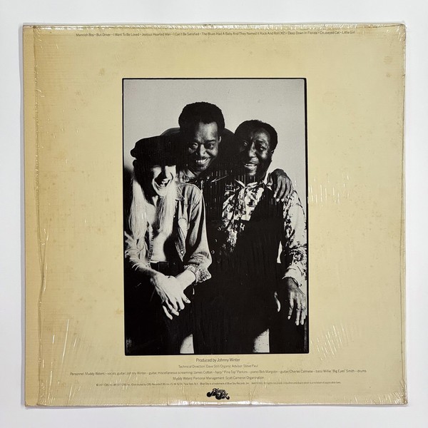 Back cover of Hard Again by Muddy Waters