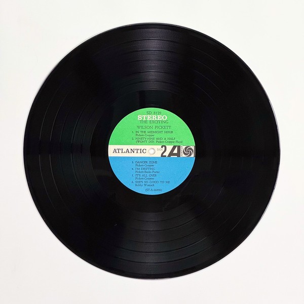 Back of the record The Exciting Wilson Pickett by Wilson Pickett