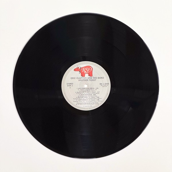 Front of the record Another Ticket by Eric Clapton