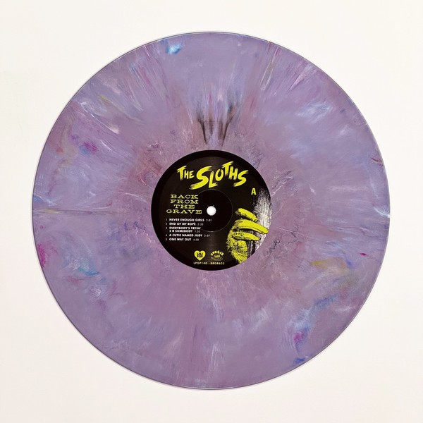 Front of the record Back From The Grave by Sloths