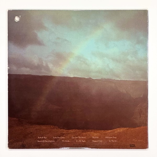 Back cover of Earth & Sky by Graham Nash