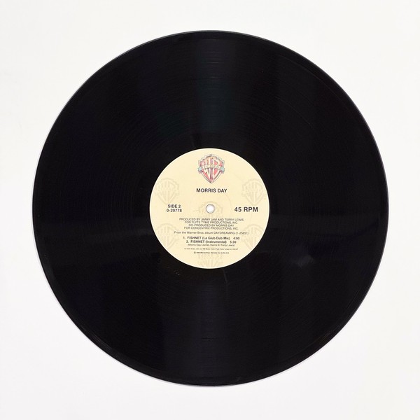 Back of the record Fishnet by Morris Day