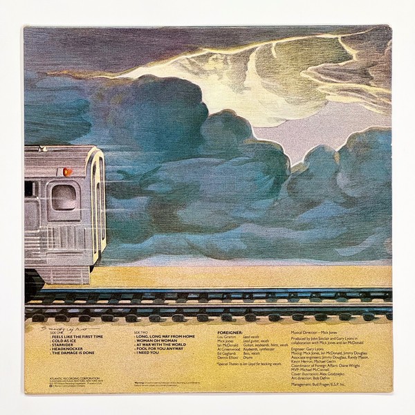 Back cover of Foreigner by Foreigner