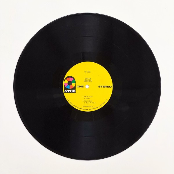 Front of the record Goodbye by Cream