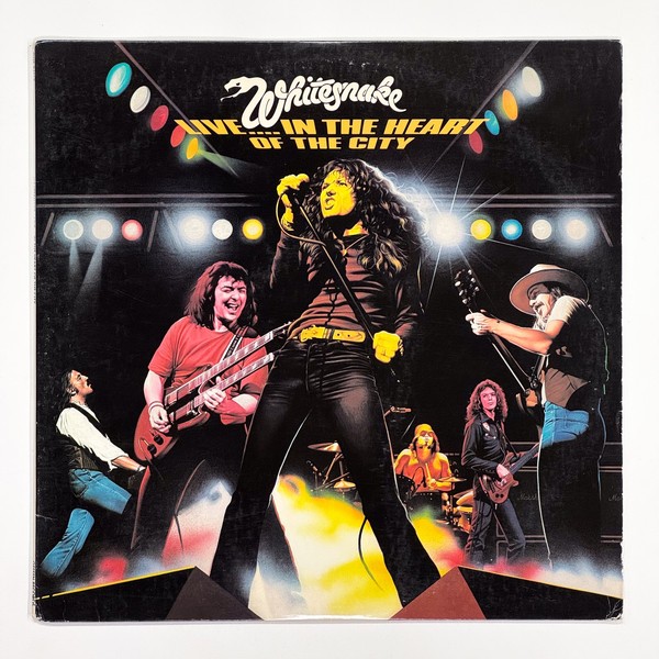 Whitesnake – Live… In The Heart Of The City Vinyl LP 1987