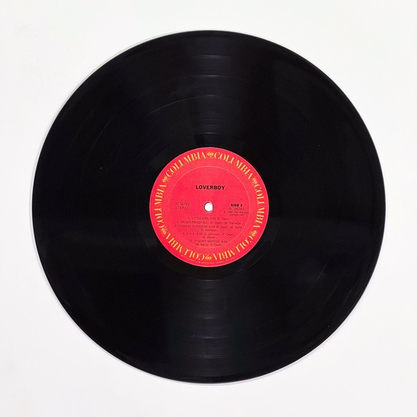 Back of the record Loverboy by Loverboy