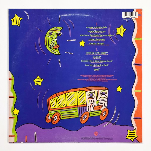 Back cover of Nine Lives by Bonnie Raitt