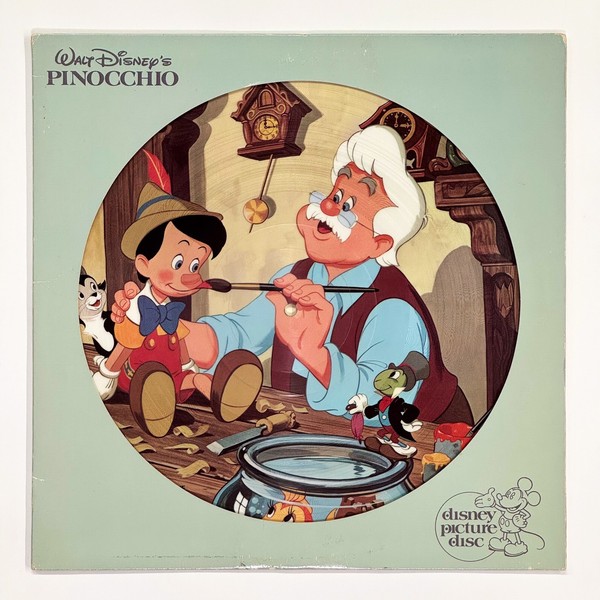 Various – Pinocchio Soundtrack Vinyl LP Picturedisc 1981