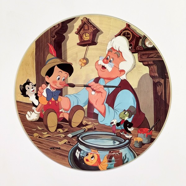 Front of the record Pinocchio - Original Motion Picture Soundtrack by Various