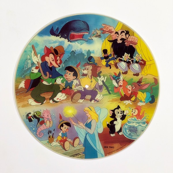 Back of the record Pinocchio - Original Motion Picture Soundtrack by Various