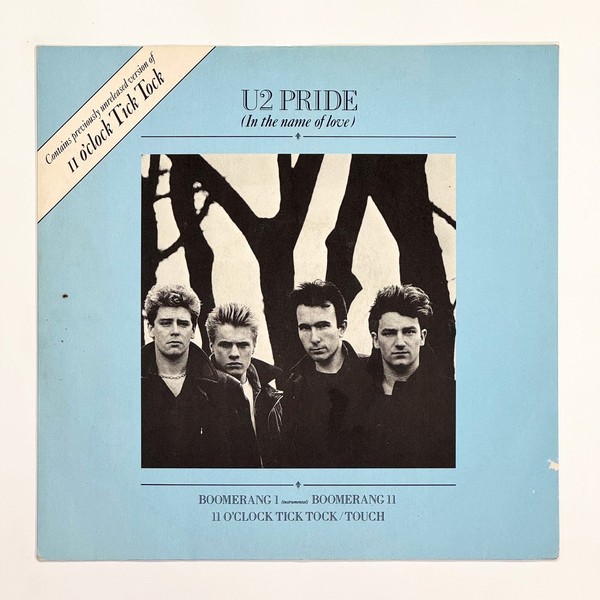 U2 – Pride (In The Name Of Love) UK Vinyl LP 1984