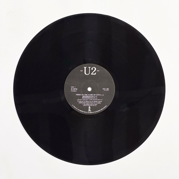 Front of the record Pride (In The Name Of Love) by U2