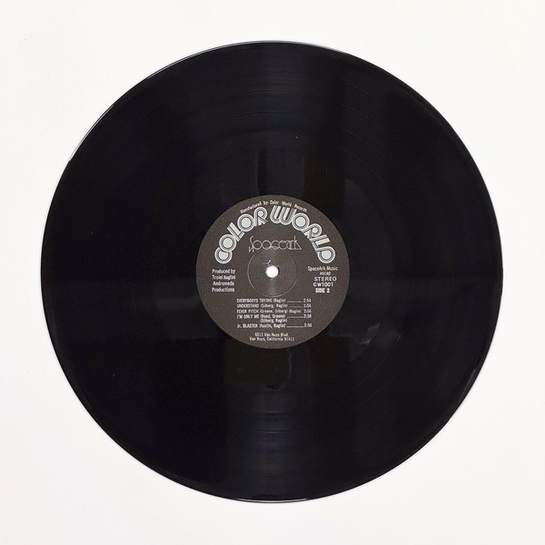 Back of the record Spaceark by Spaceark