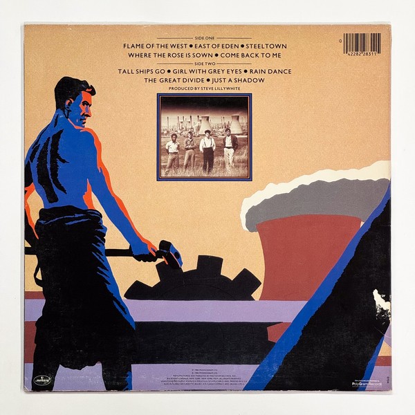 Back cover of Steeltown by Big Country