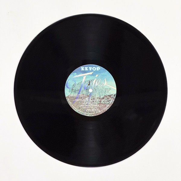 Front of the record Tejas by ZZ Top