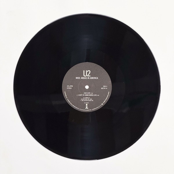 Front of the record Wide Awake In America by U2