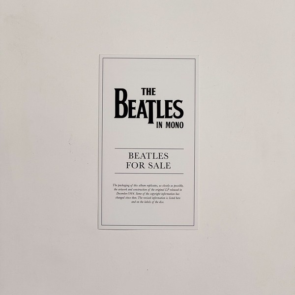 Additional image for album Beatles For Sale by The Beatles