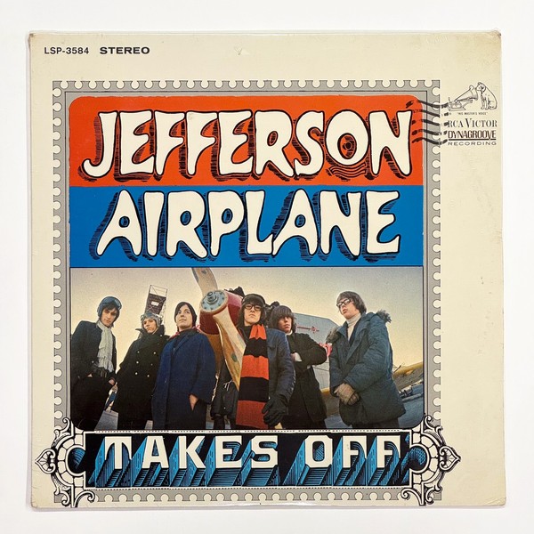 Jefferson Airplane – Takes Off (2nd State Cover) Vinyl LP 1966 – Sealed!