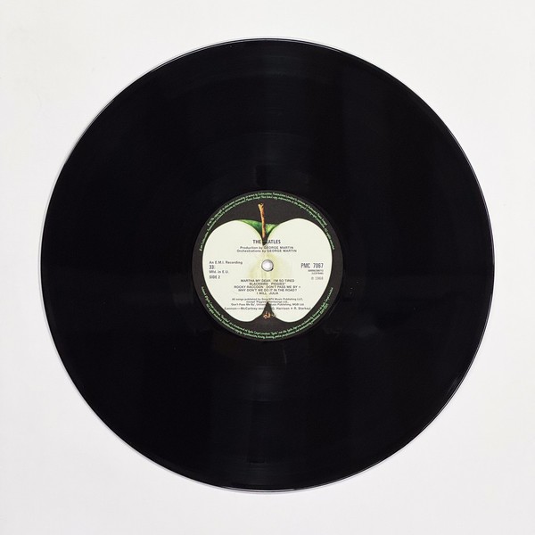 Back of the record The Beatles by The Beatles